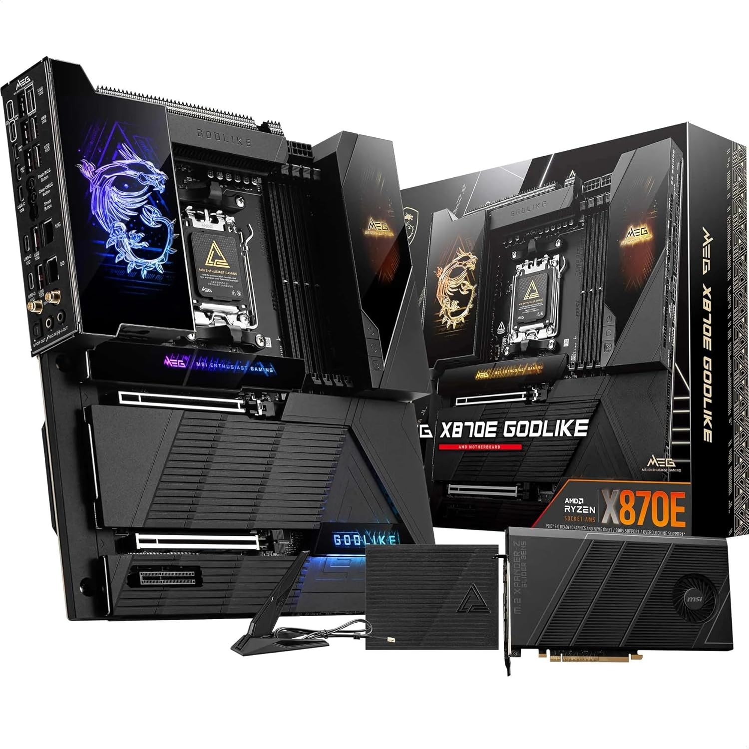 Detalle 2 de MSI MPG X870E Carbon WiFi Gaming Motherboard