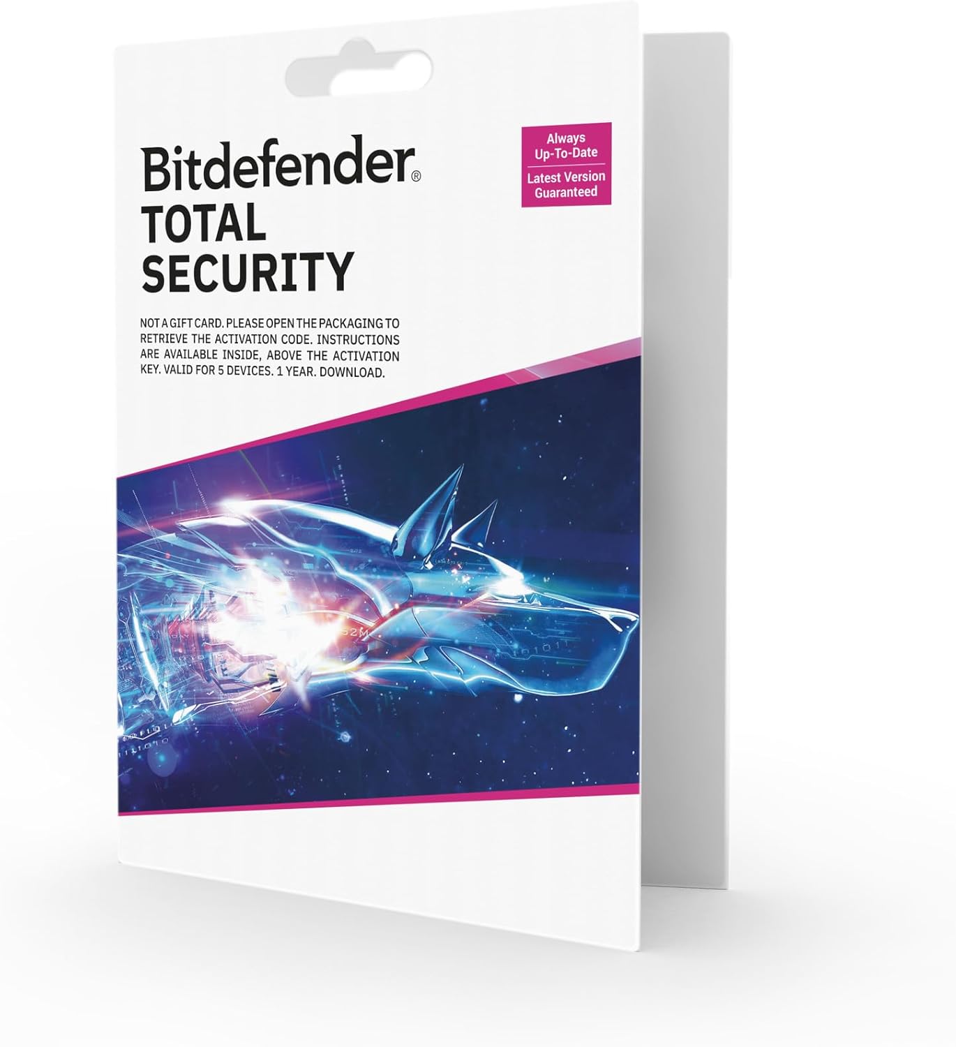 Detalle de Bitdefender Total Security 2026 — 1 Year, 5 Devices (PC/Mac/iOS/Android) with Activation Code by Post