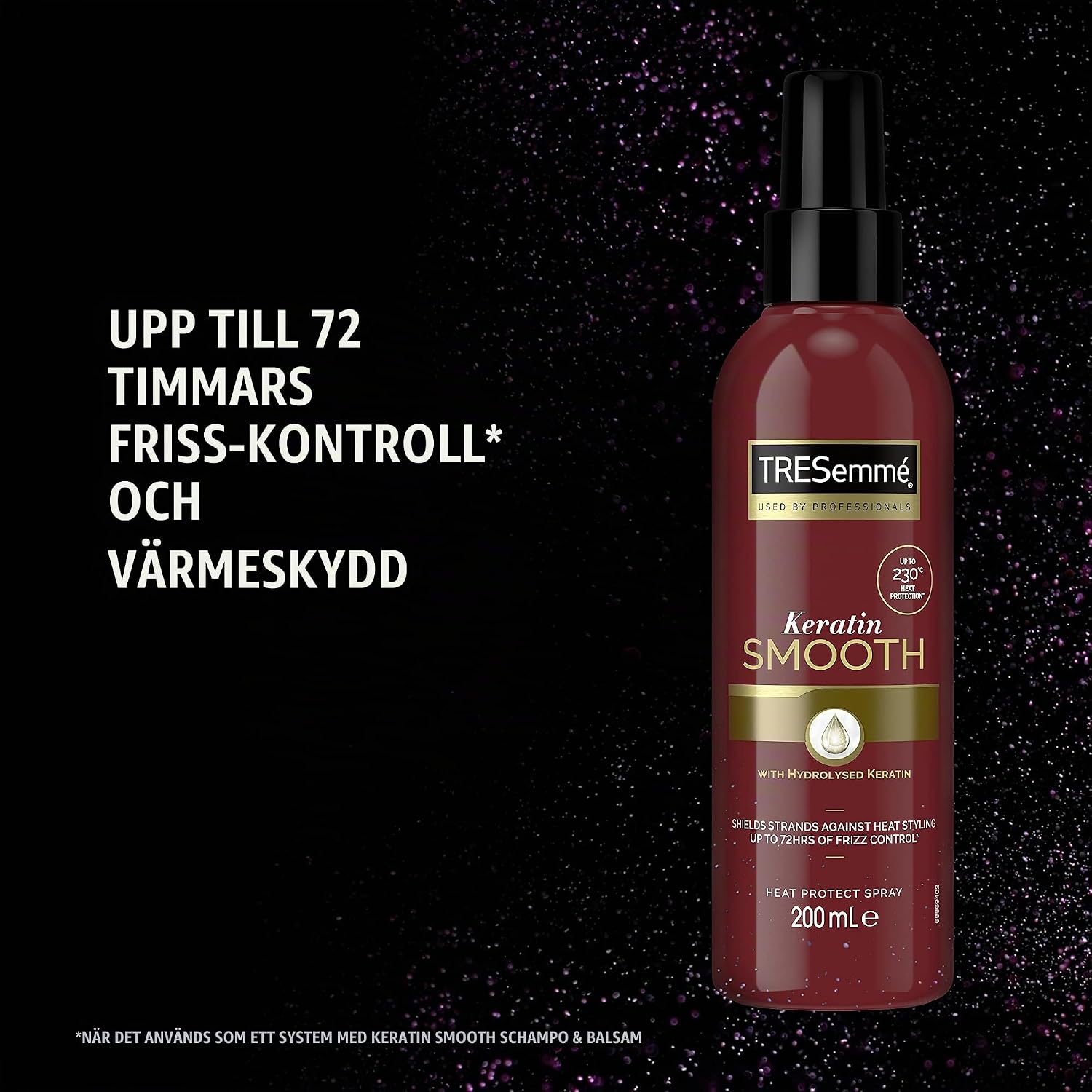 Thumbnail 6 de TRESemmé Keratin värmeskyddande spray, aerosol, 200 ml