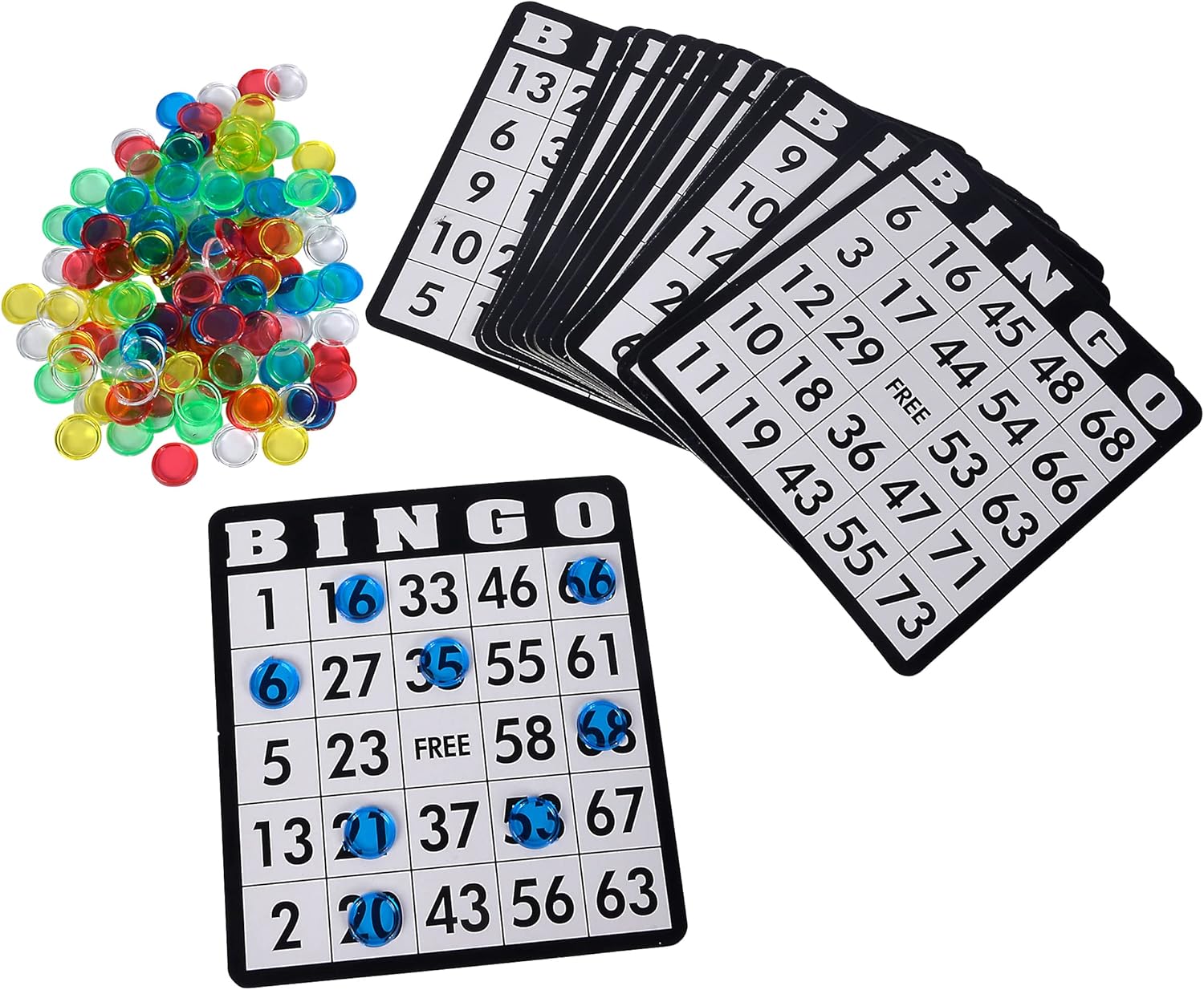 Detalle 2 de Jeu classique Bingo Deluxe noris 606108011 (21 x 21 x 21 cm)