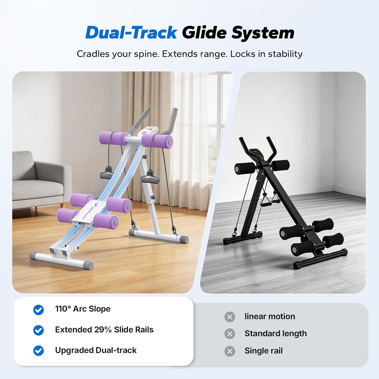 Thumbnail 3 de MERACH Ab Trainer with 330 lb Capacity