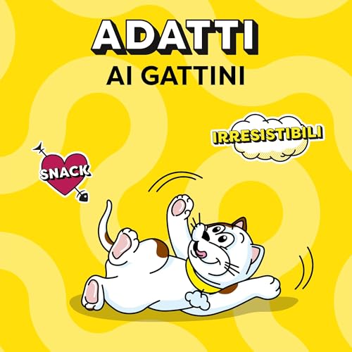 Detalle de Catisfactions Snack per Gatto – Confezione mista Pollo, Formaggio e Salmone (12 x 60 g)