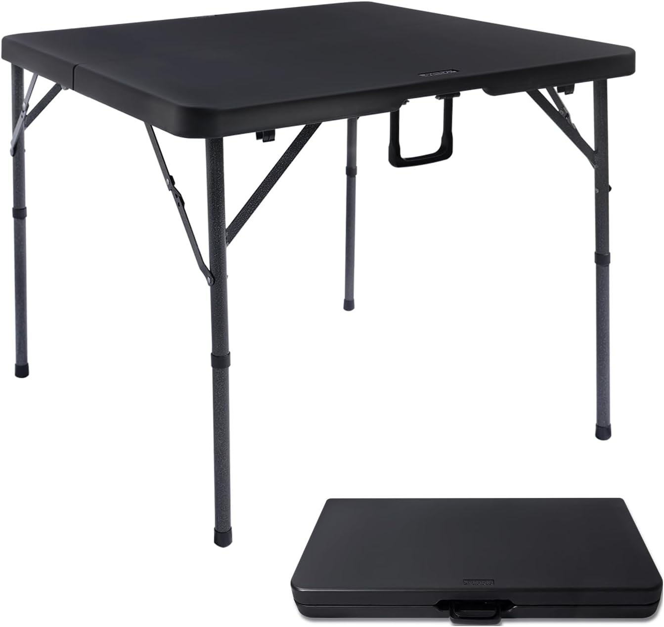 Detalle de Byliable 34IN-CT-02 34-Inch Square Folding Table with HDPE Top