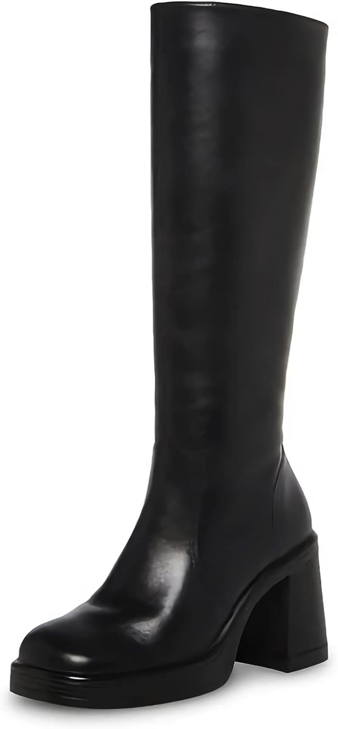 Detalle de SOVANYOU Women's Platform Boots in Faux Leather