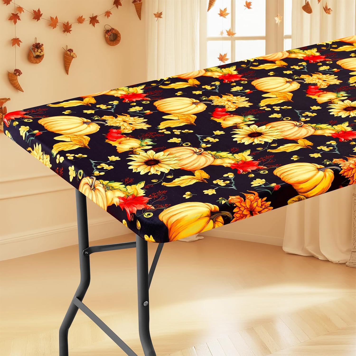 Detalle de Moosfor Elastic Tablecloth, 30" x 72