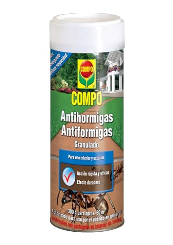 Imagen de COMPO Antihormigas: granulado espolvoreable de 300 g para uso interior y exterior en OfertitasTOP