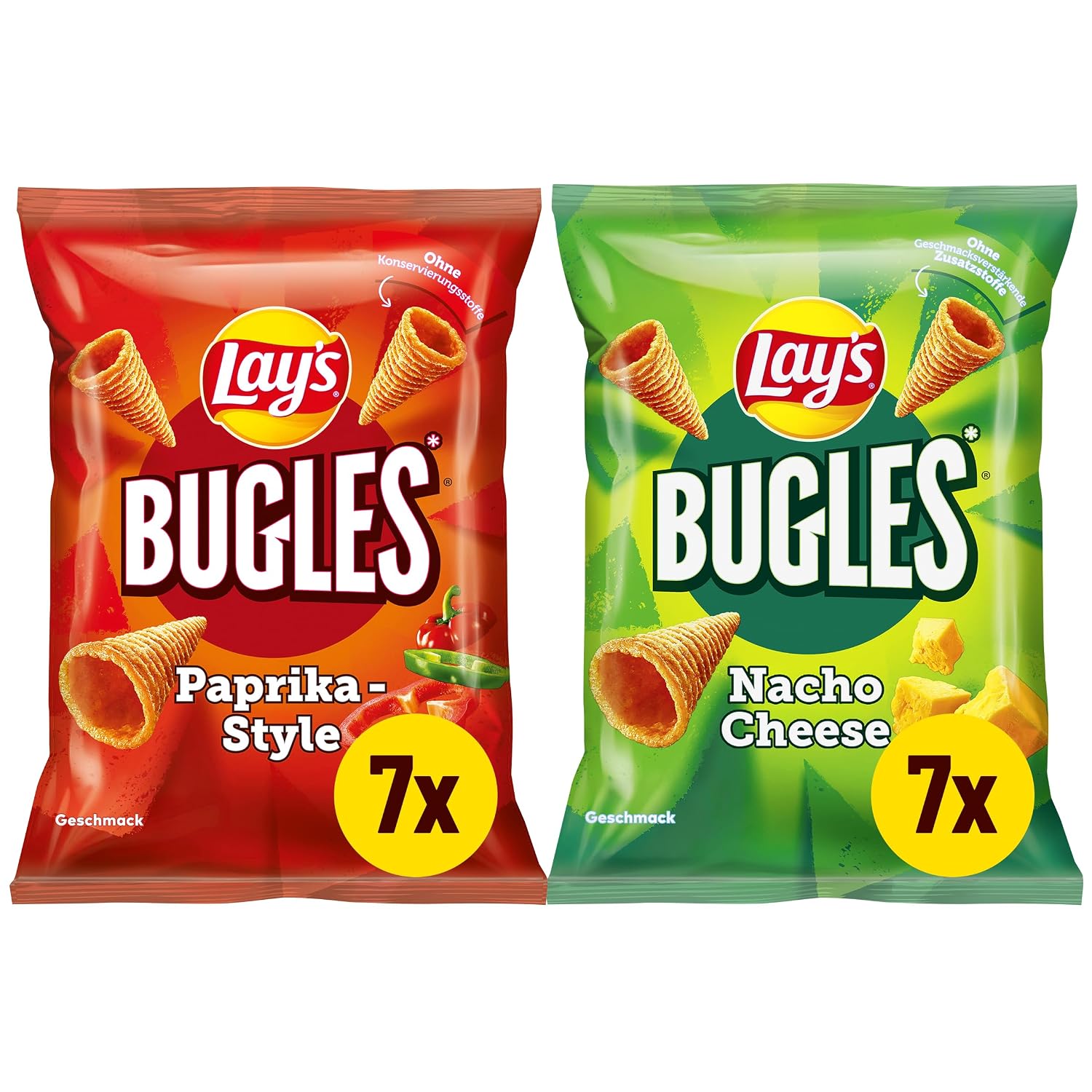 Detalle de Lay's Bugles Mix 14×75 g 🍿
