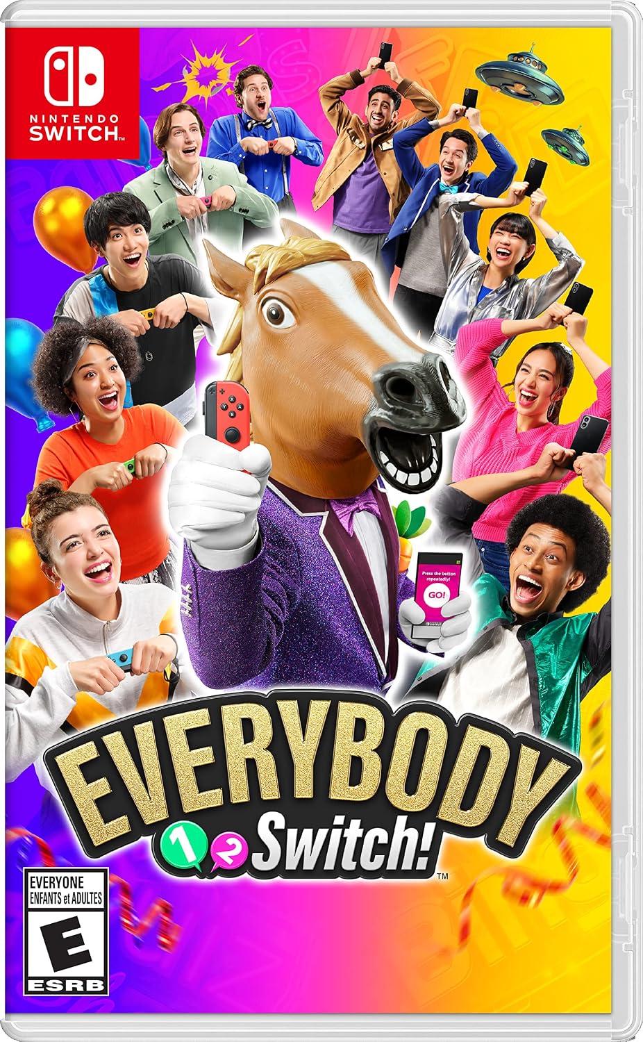 Detalle de Everybody 1-2-Switch! party game, CAN Version