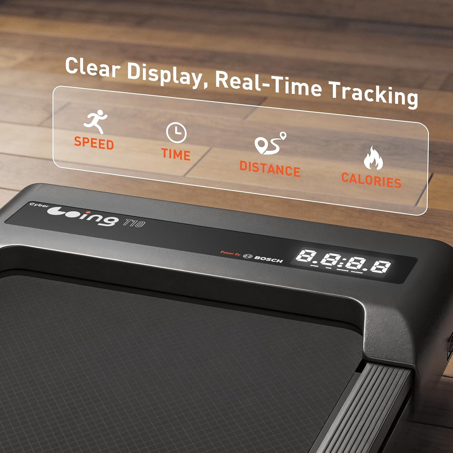 Thumbnail 5 de CYBERGOING T10 Walking Pad Treadmill, 7% Incline, 0.6–4 MPH