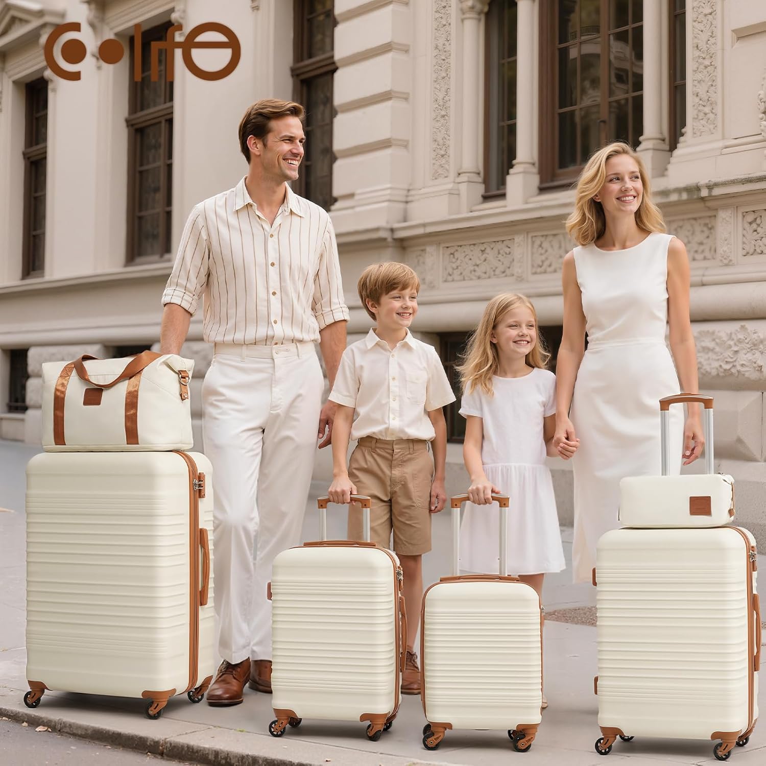 Detalle 2 de COOLIFE Koffer Set 6-teilig mit TSA