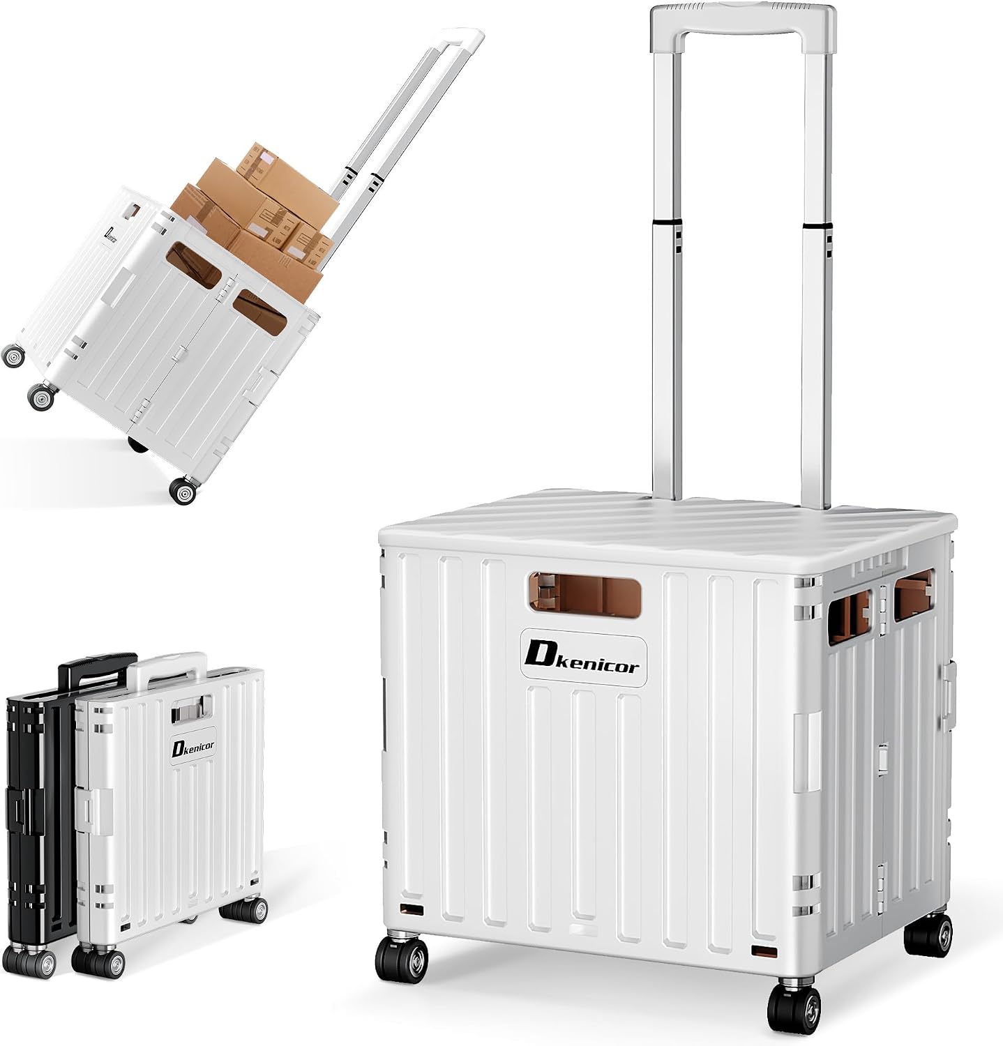 Detalle de Dkenicor Folding Utility Cart, 65L