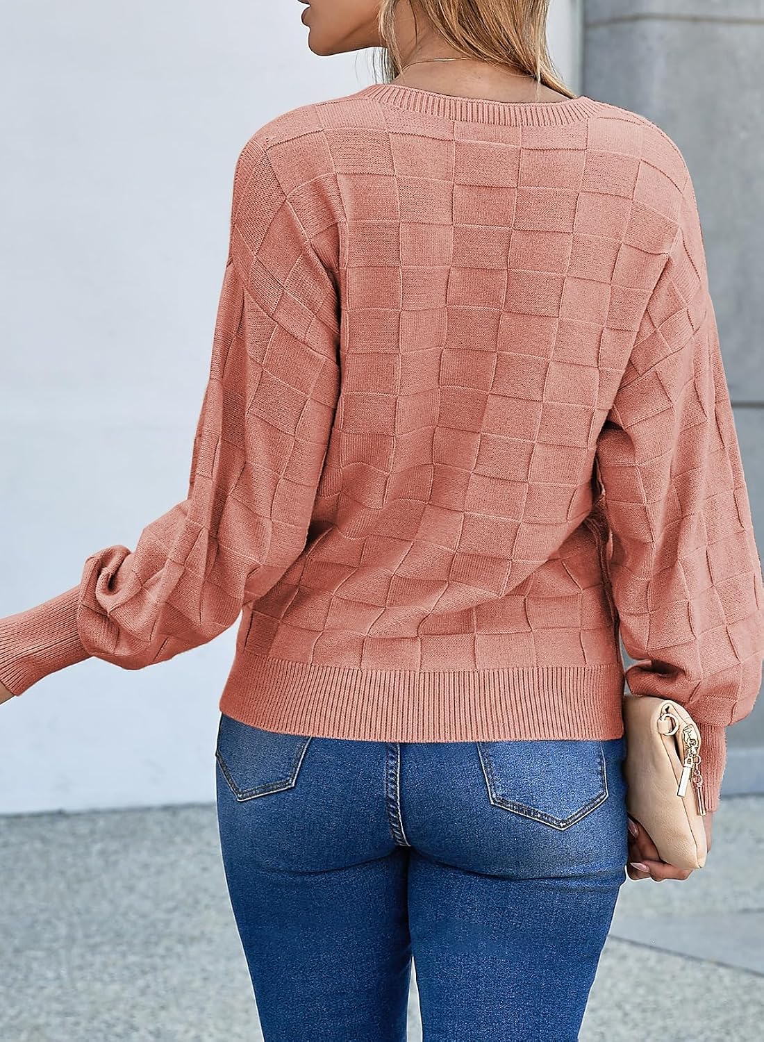 Thumbnail 4 de SHEWIN 2026 Casual Crewneck Knit Sweater Tops