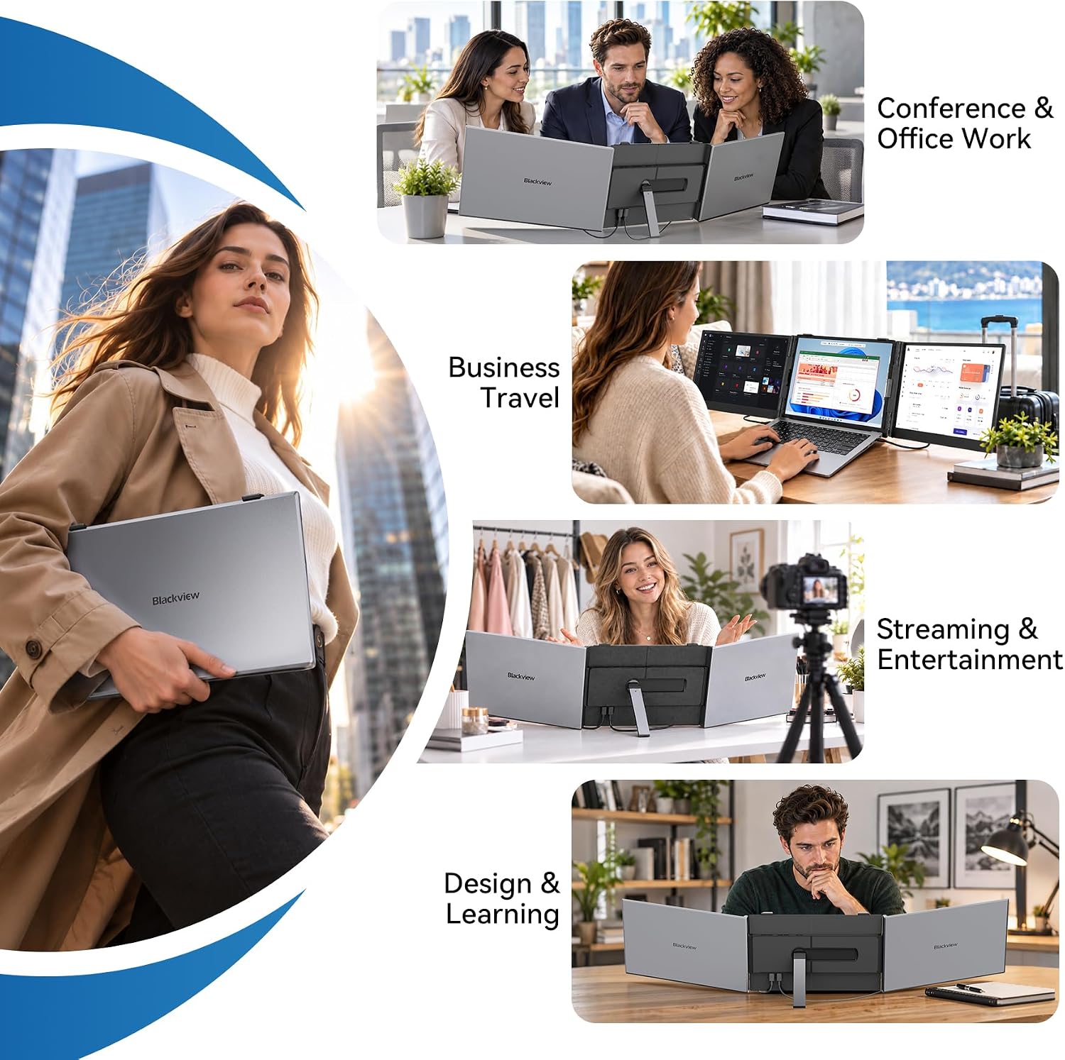 Thumbnail 5 de Blackview DCM6 14" Portable Monitor