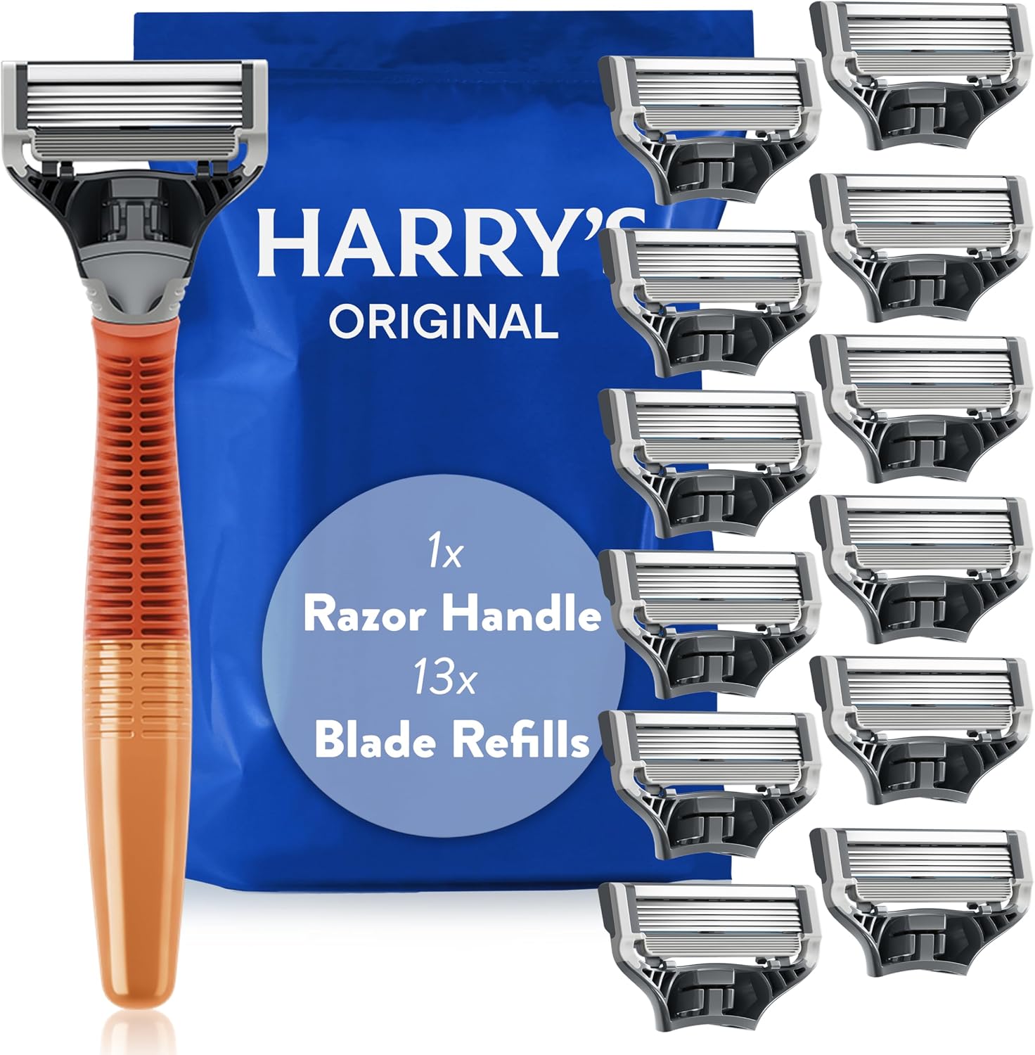 Thumbnail 6 de Harry's Razors for Men – Indigo Handle Razor Set with 13 Refills