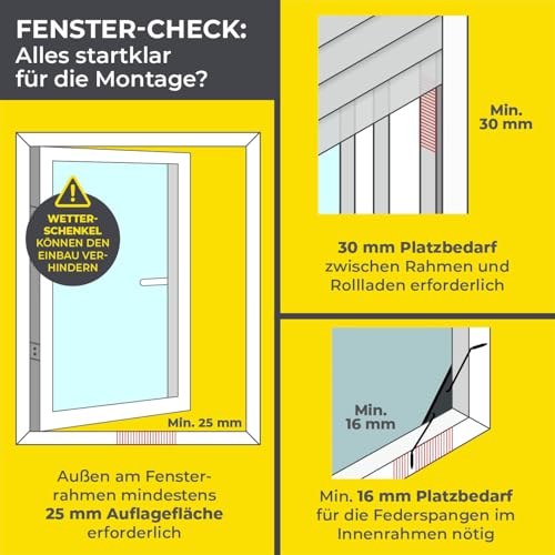 Thumbnail 5 de EASYmaxx Insect Protect: Teleskop-Insektenschutzgitter für Fenster – montagefertig und flexibel dimensionierbar