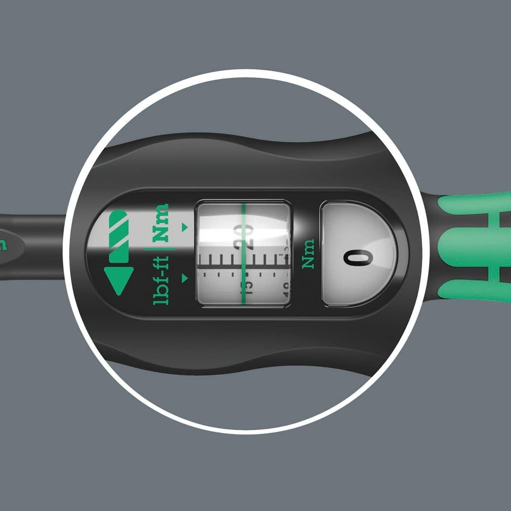 Detalle 2 de Wera Click-Torque C 4 – klucz dynamometryczny 1/2 cala, 60 Nm, 45 zębów