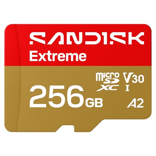 Detalle de SanDisk Extreme Carte microSDHC UHS-I + SD Adapter, 256 Go