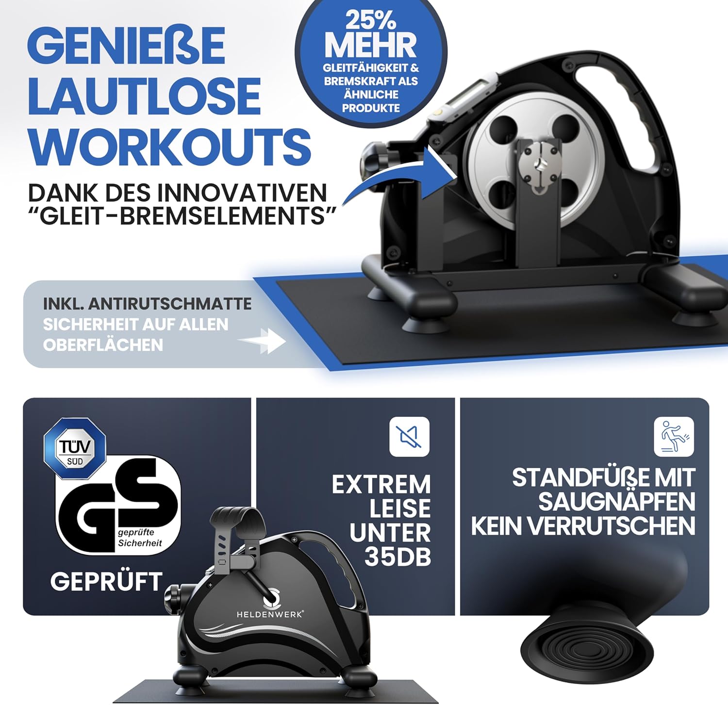 Thumbnail 1 de HELDENWERK Pedaltrainer Basic Set