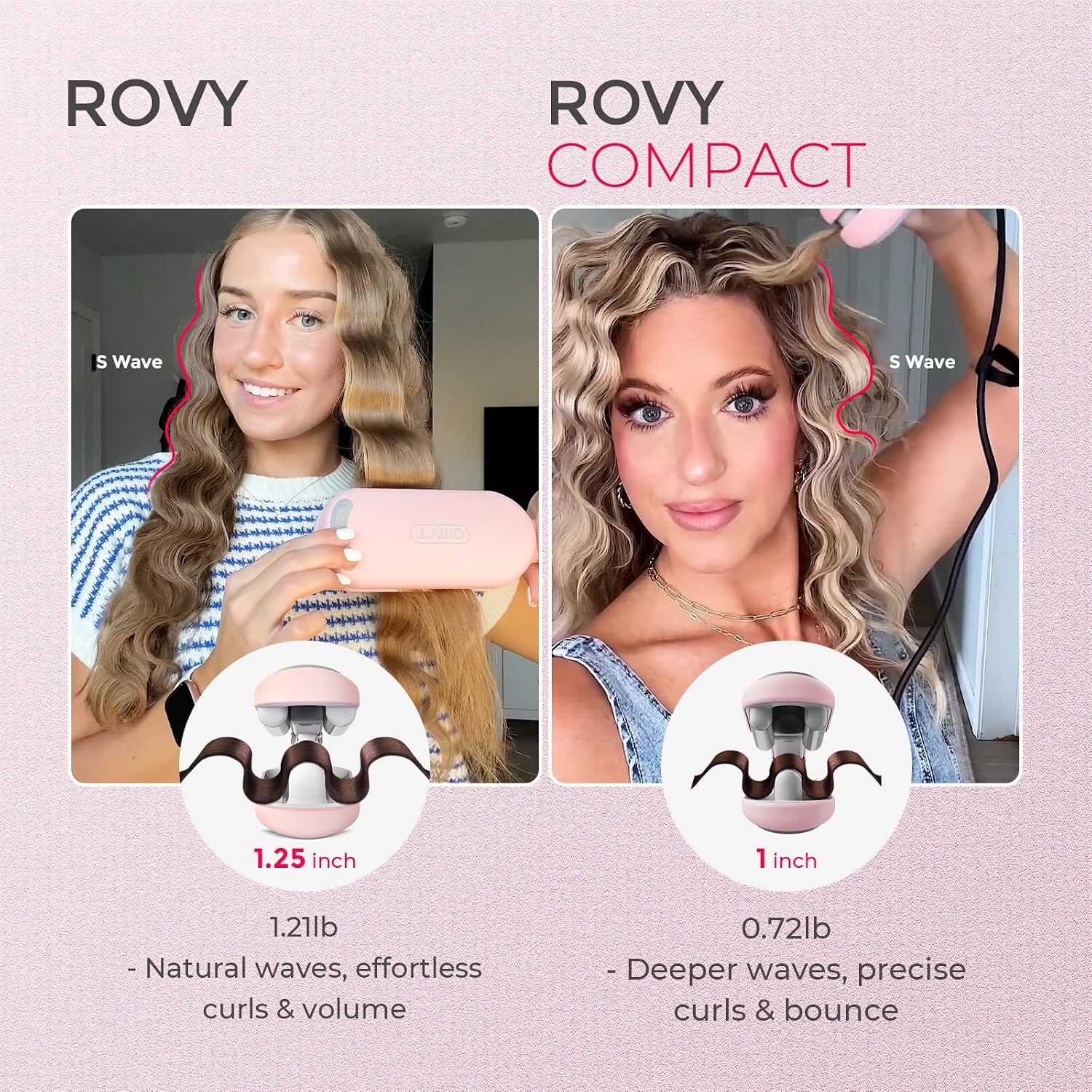 Detalle de TYMO ROVY Hair Waver Crimper 25mm
