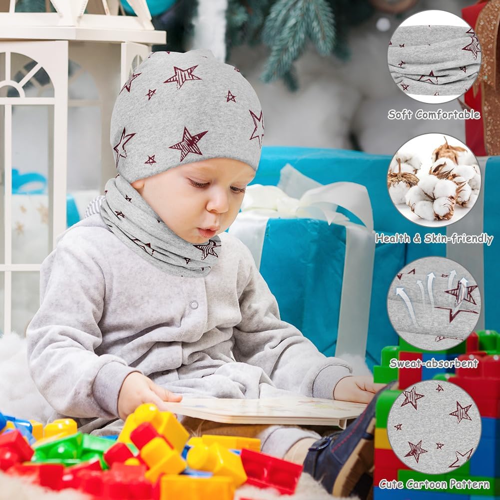 Thumbnail 4 de Aolso Cappellino con sciarpa a anello per bambini 2–5 anni