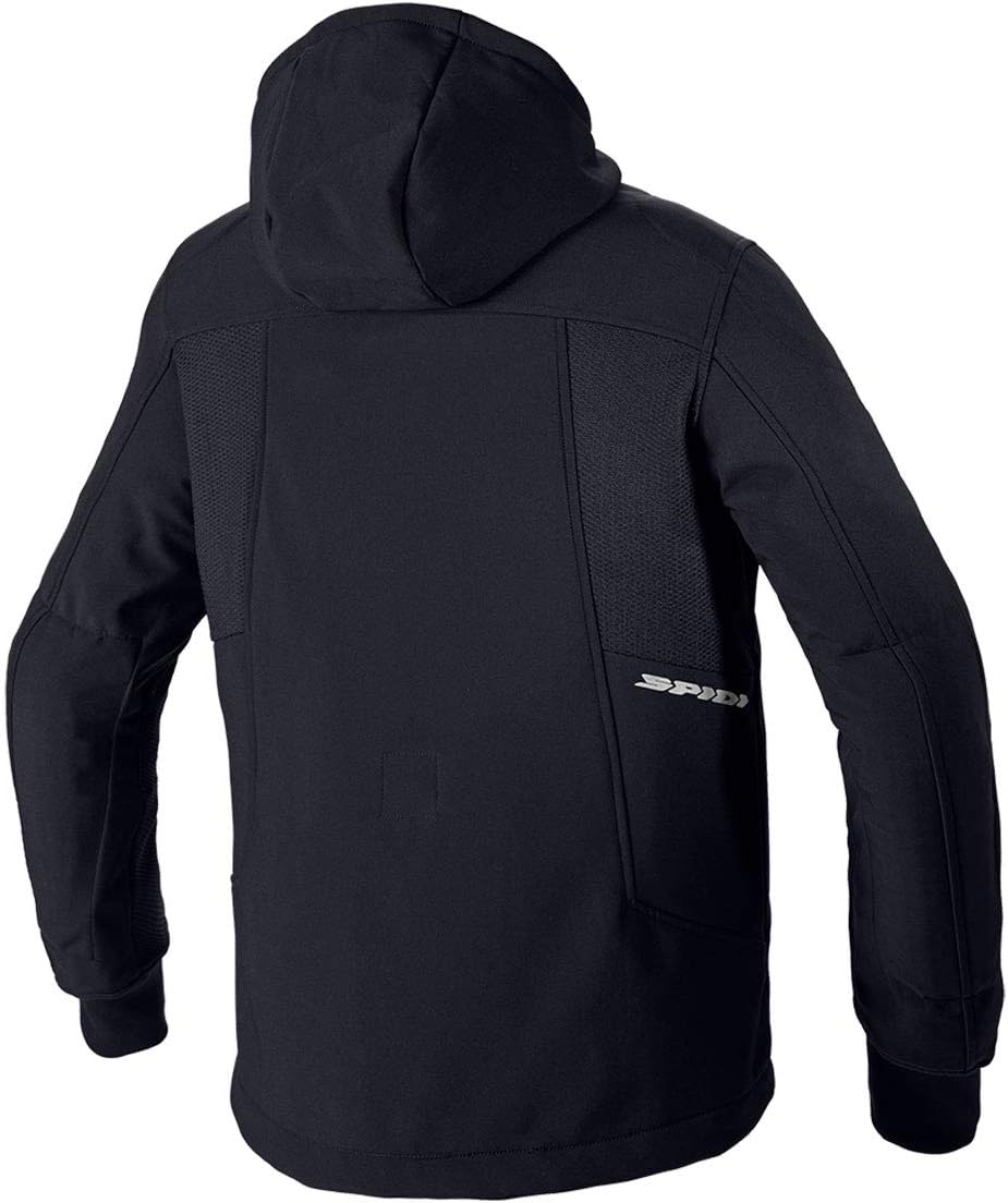 Detalle 2 de SPIDI Armor Evo T224-026-XXL – motocyklowa bluza z kapturem i ochraniaczami Warrior Lite