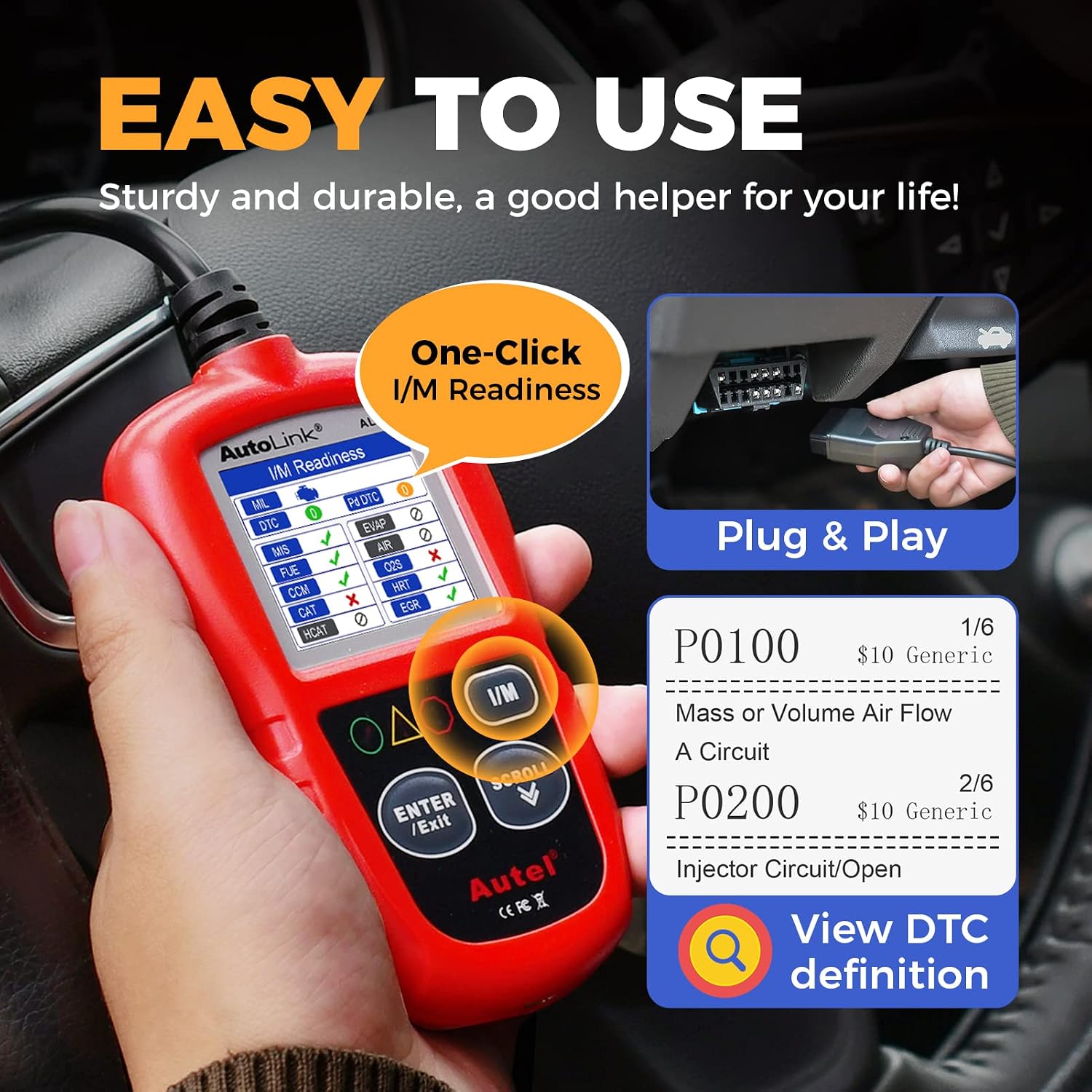 Detalle 2 de Autel OBD2 Scanner AL319