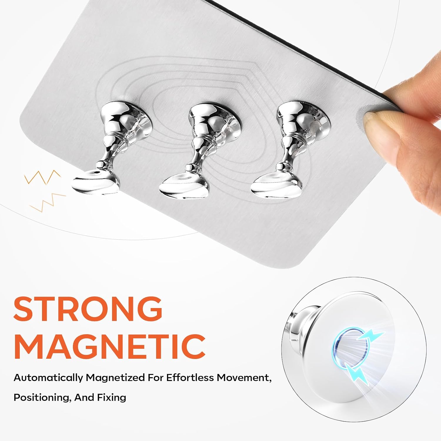 Detalle de Makartt Magnetic Nail Stand, 12-Tip Capacity