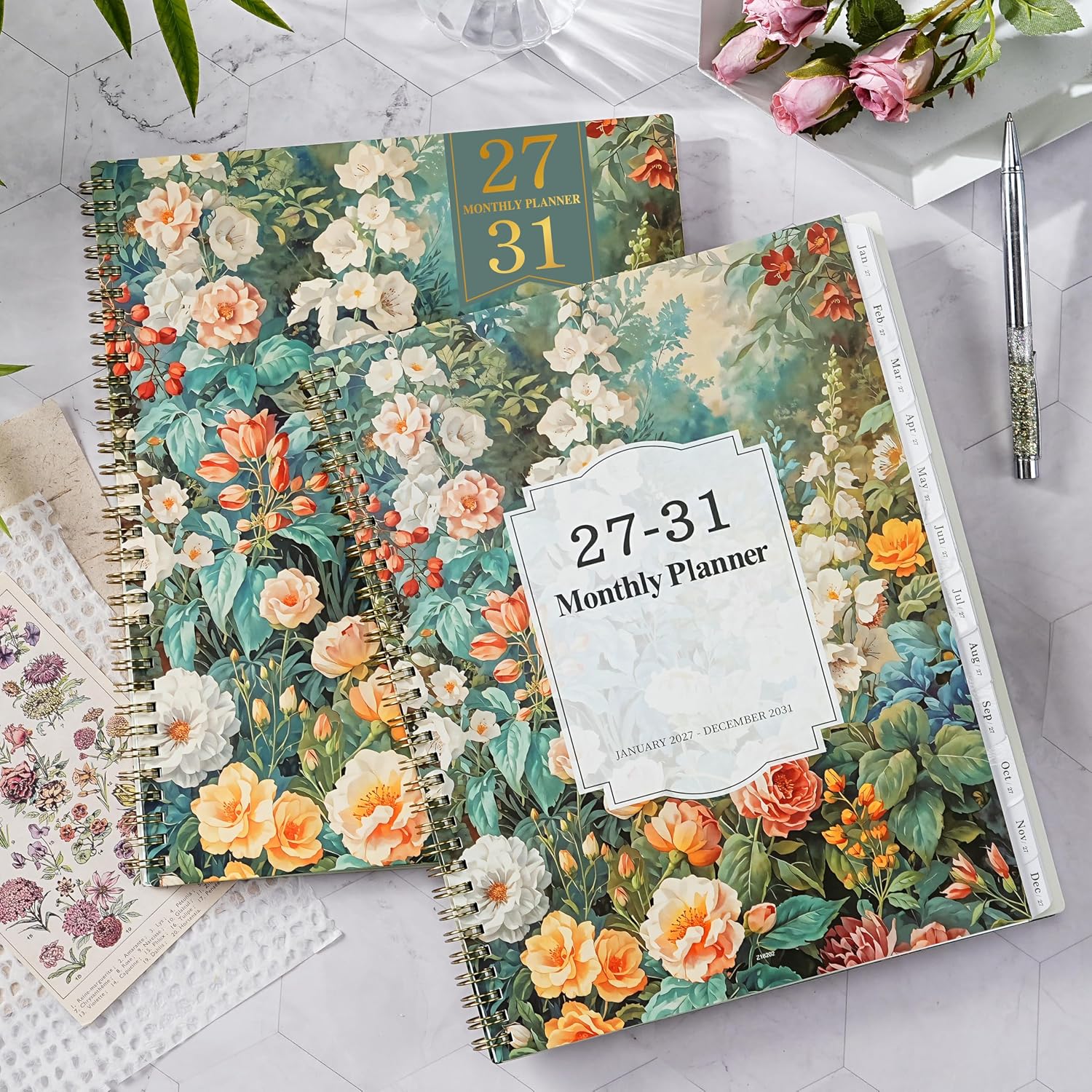 Thumbnail 6 de Lemome 2027–2031 Monthly Planner, 9 x 11-Inch, Twin-Wire Binding