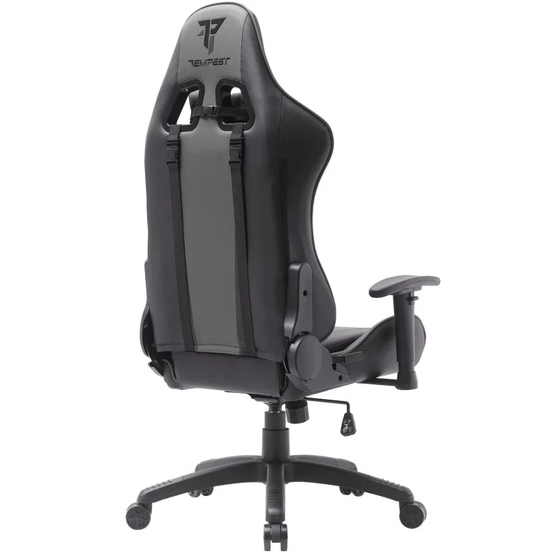 Thumbnail 3 de Tempest Vanquish Silla Gaming Gris con respaldo reclinable 180º y reposabrazos 2D