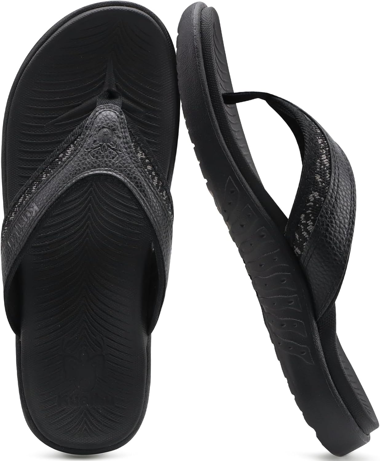 Thumbnail 2 de KuaiLu Mens Sport Flip Flops Orthotic Support Size 7
