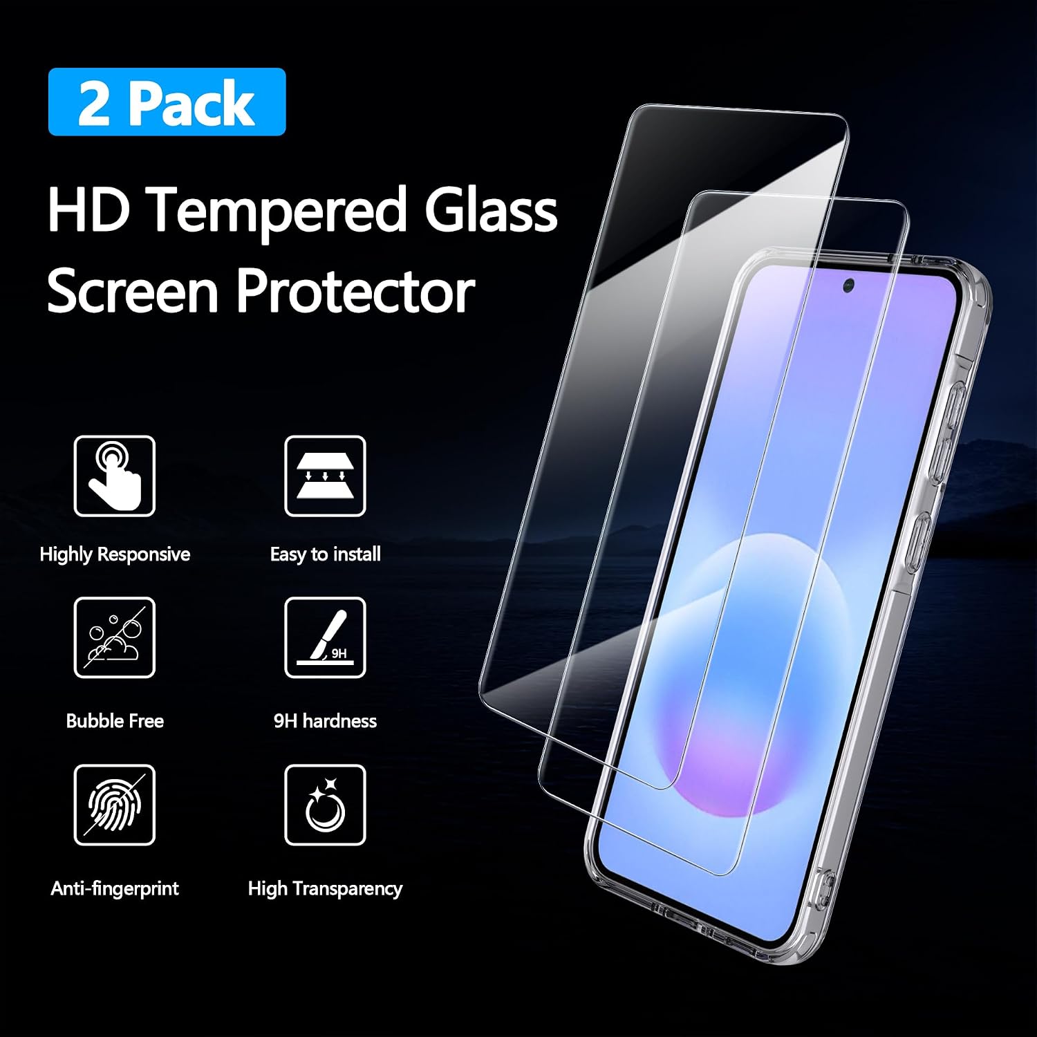 Thumbnail 2 de Anoowkoa Cover Magnetica per Samsung Galaxy A57 5G con 2 Vetri Temperati – Custodia in TPU/PC, MagSafe e Protezione Completa