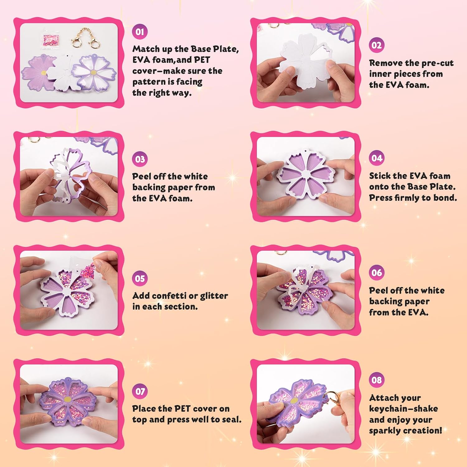 Detalle de Shake-its Glitter Craft Kit