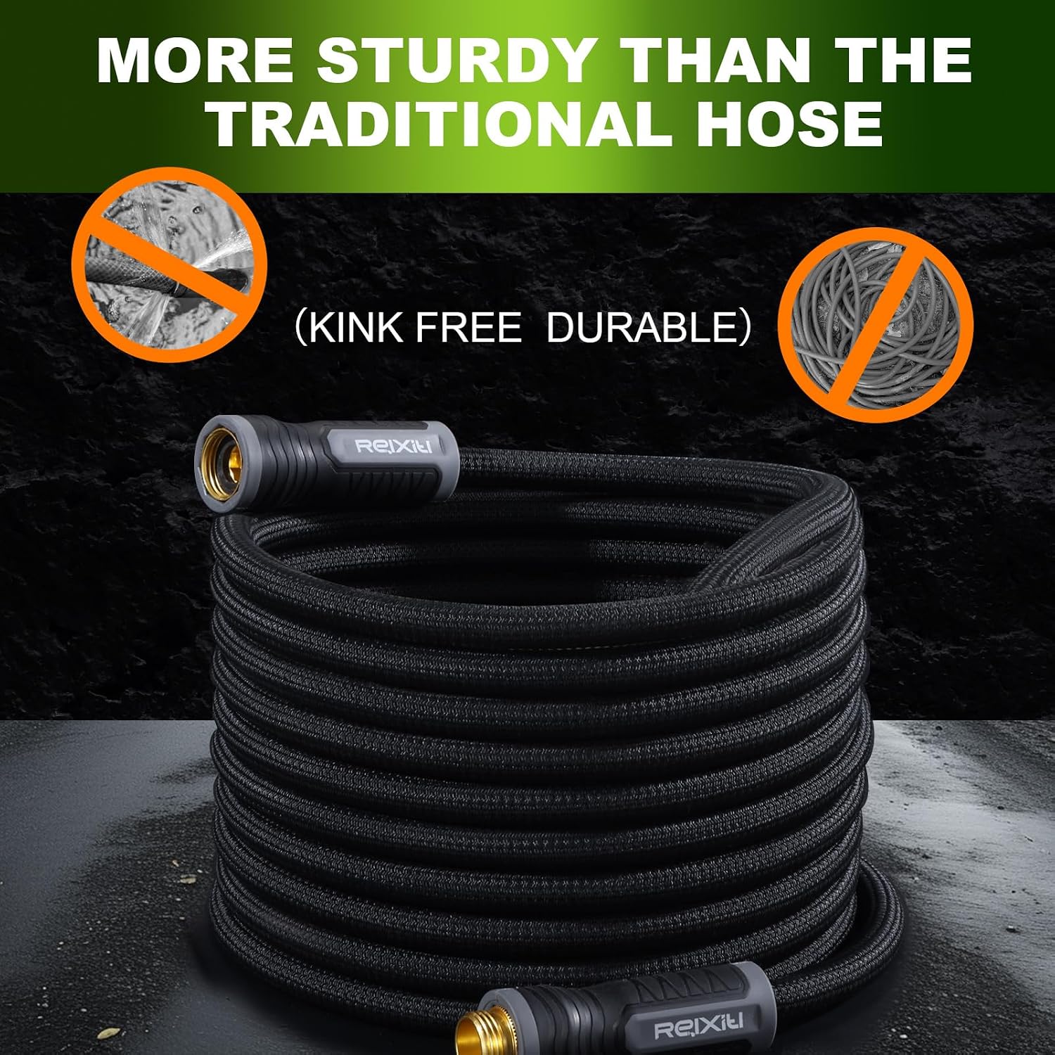 Detalle de Relxitl Garden Hose, 75 ft