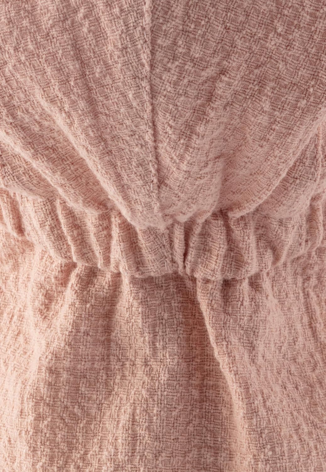 Detalle de Sterntaler Mädchen Sonnenhut Schirmmütze mit Nackenschutz – Baumwolle, Struktur, Rüsche