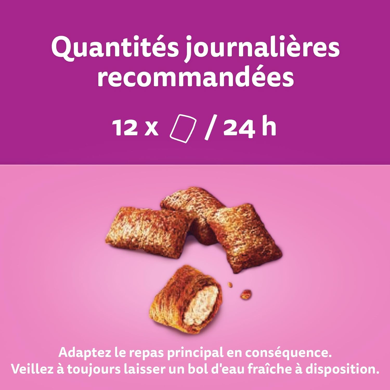 Detalle de Whiskas Contrôle des Boules de Poils Friandises pour Chats 50g Lot de 6