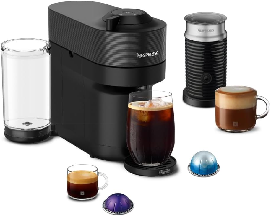 De'Longhi Nespresso Vertuo Pop+ Espresso Machine with Aeroccino 1
