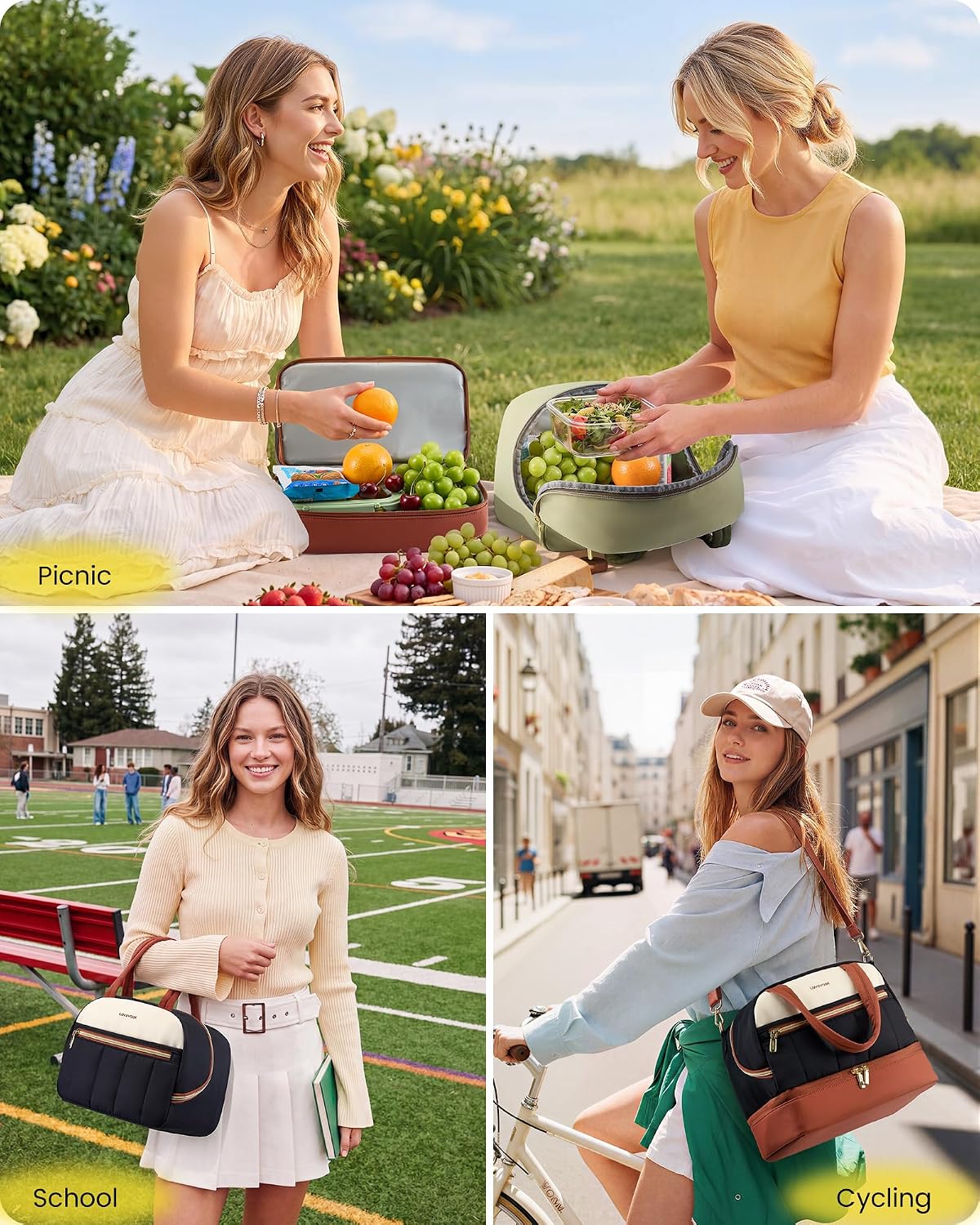 Detalle de LOVEVOOK Insulated Lunch Bag