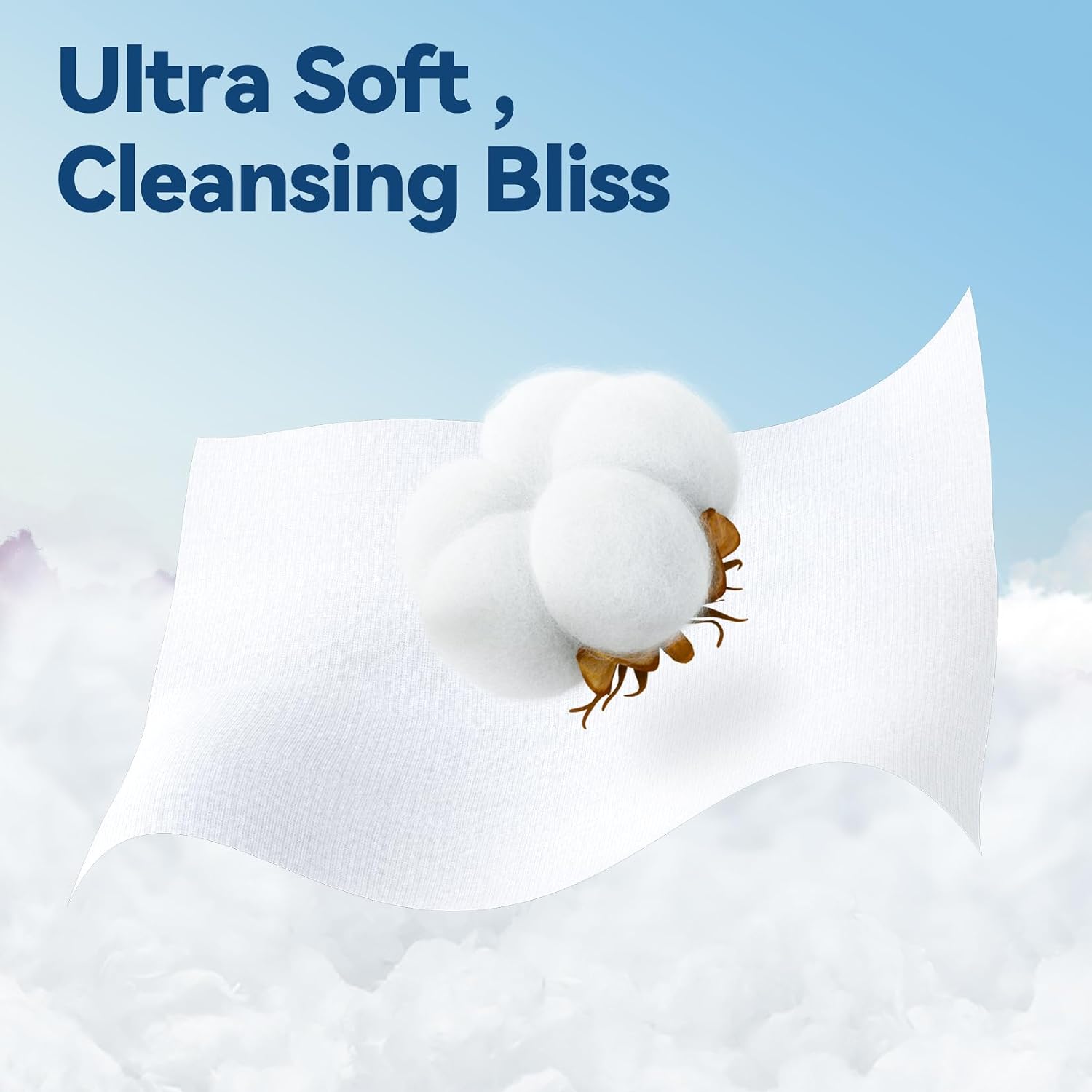 Detalle de Winner Soft Face Towels – 100% Biobased Unscented Disposable Facial Towelettes (300 ct, Pack of 3)