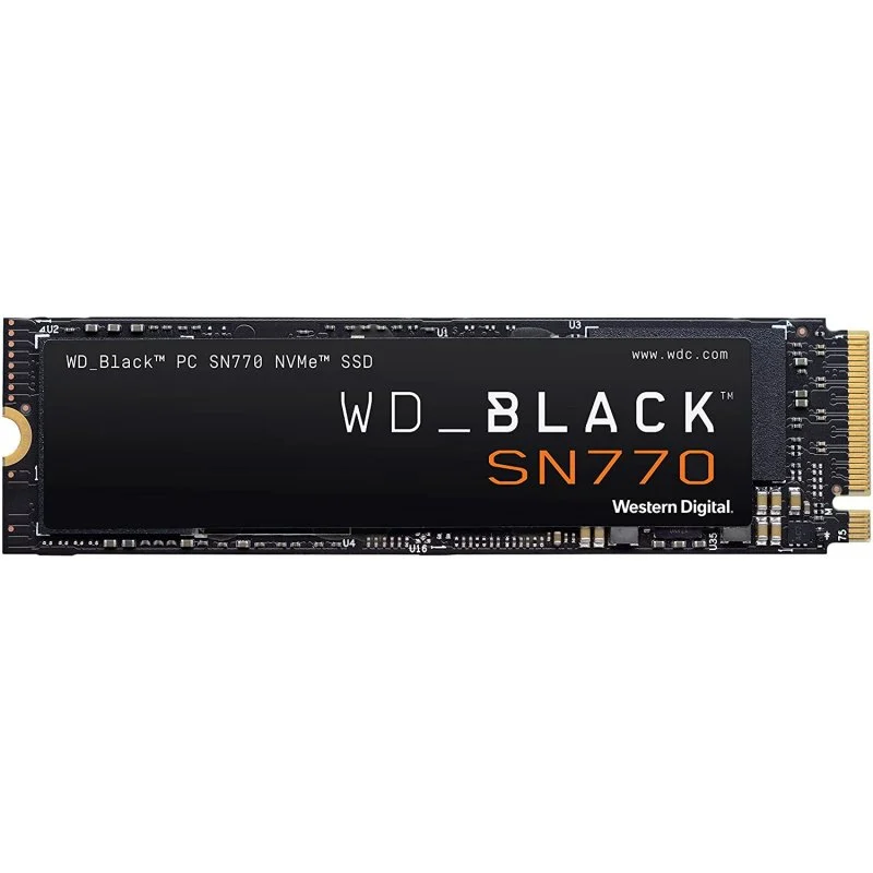 Detalle de WD Black SN770 2TB SSD NVMe PCIe Gen4 🚀