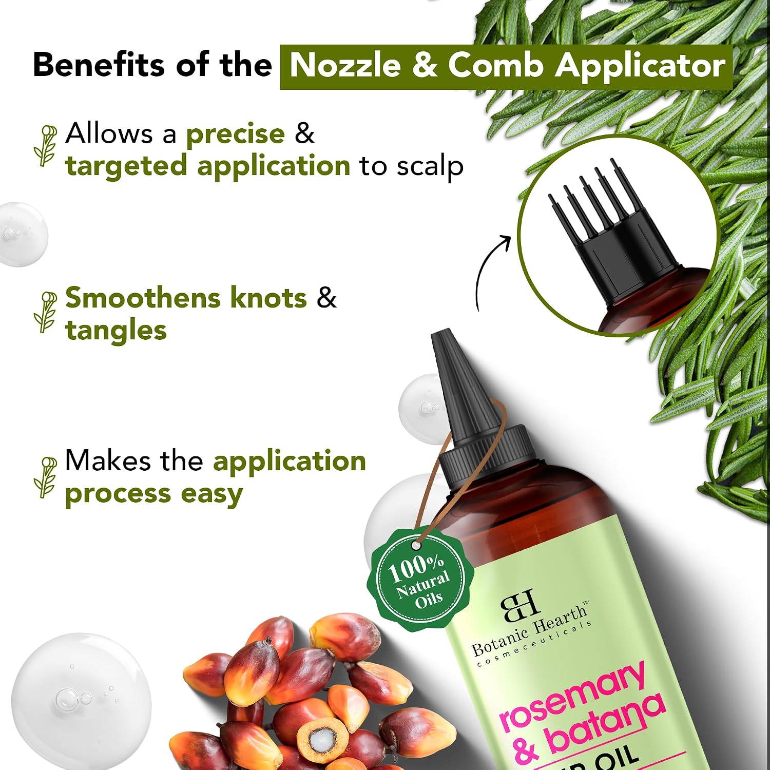 Thumbnail 6 de Botanic Hearth Hair Growth Oil 6.7 Fl Oz