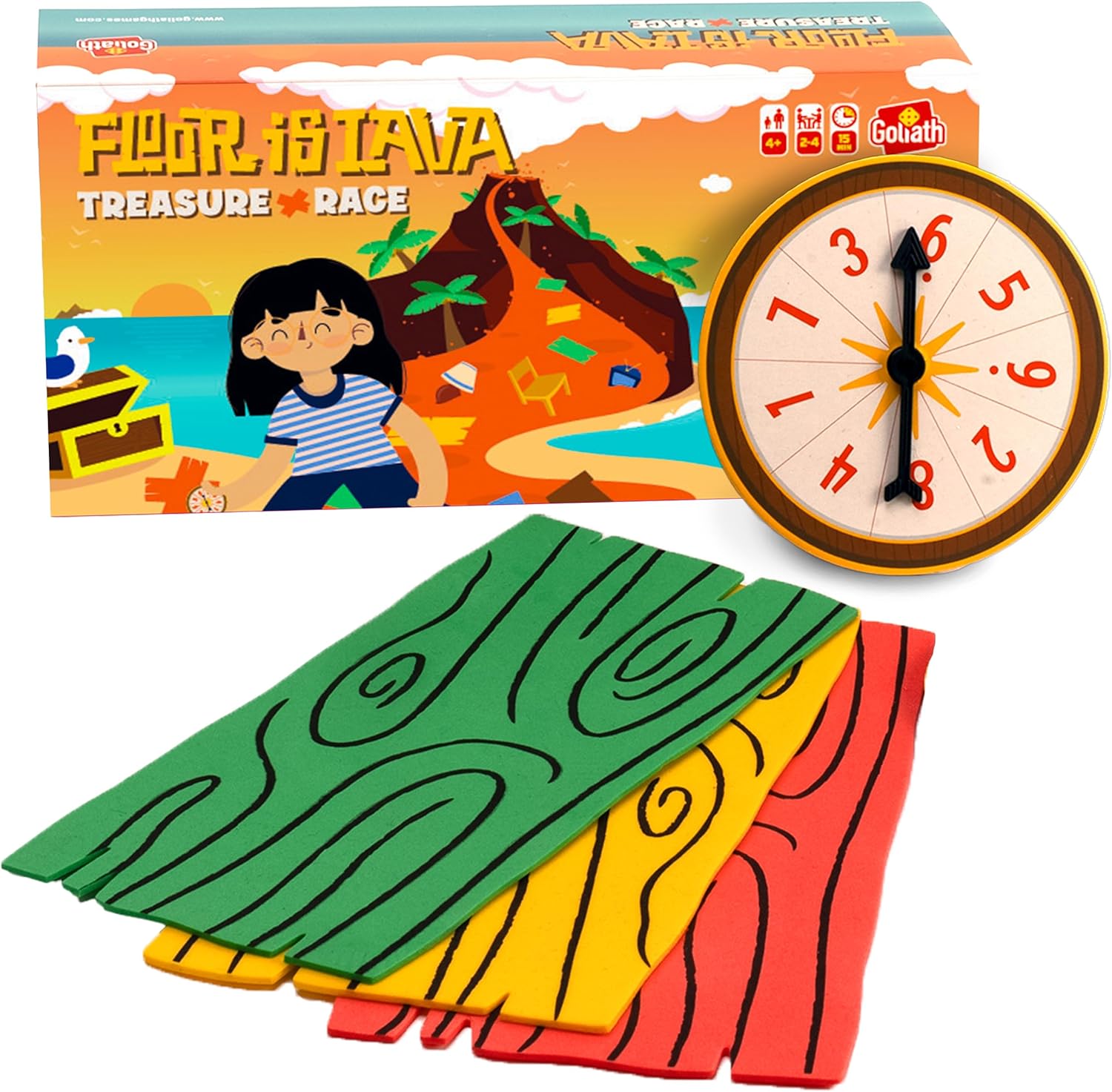 Detalle 2 de Goliath The Floor is Lava Interactive Game for Kids (Ages 5+)