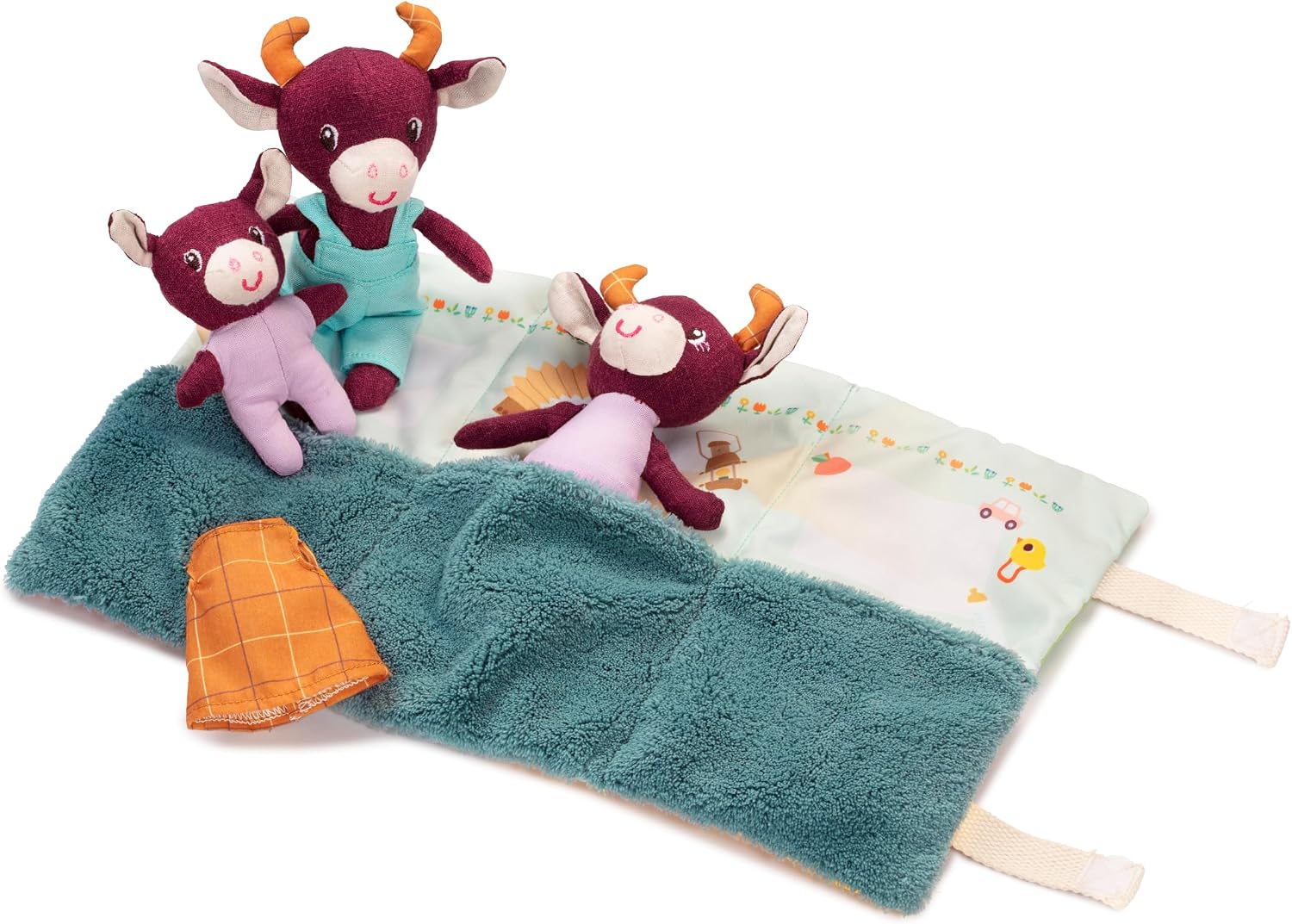 Thumbnail 4 de LILLIPUTIENS Marionnette à Doigts Lena la Licorne – Jouet sensoriel pour bébé dès 6 mois