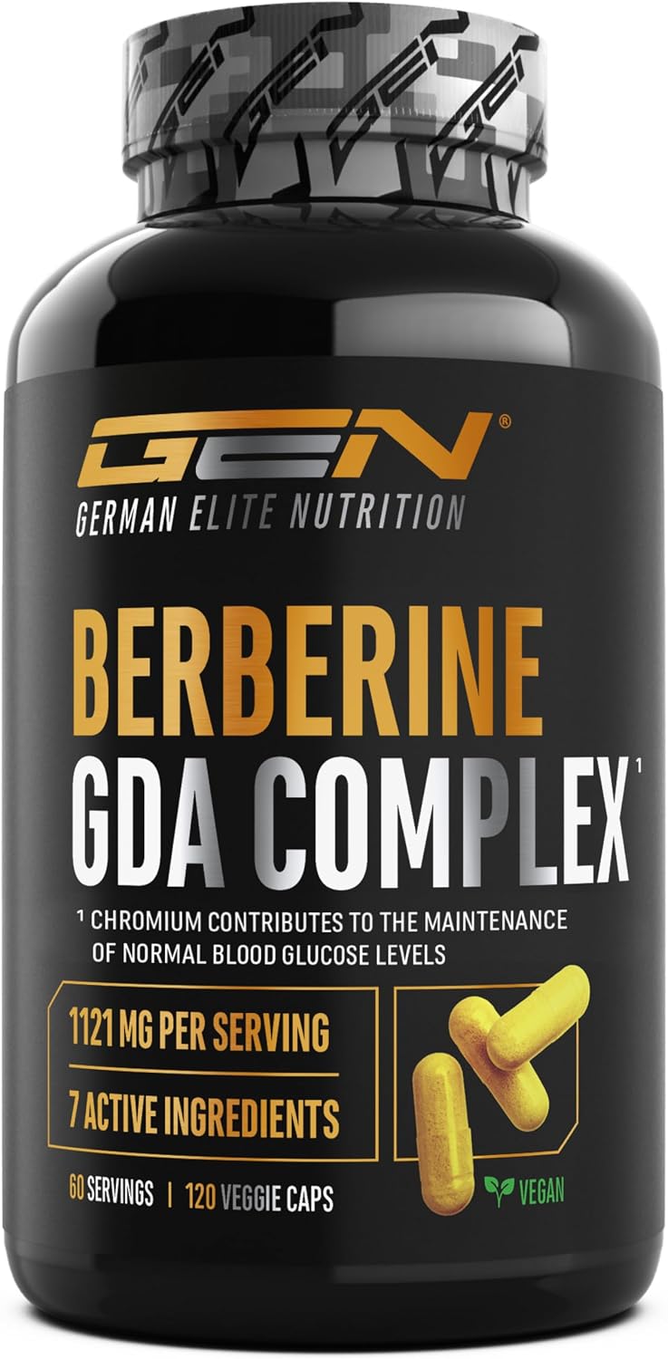 Detalle de Complejo de berberina HCL alta dosis Gluco Support