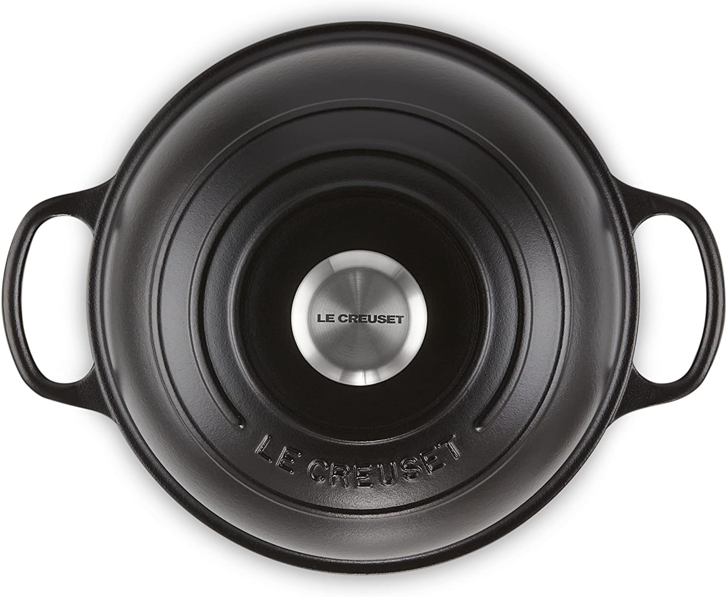 Thumbnail 1 de Le Creuset Signature Gusseisen Brot Bräter, 24 cm – Matt Schwarz