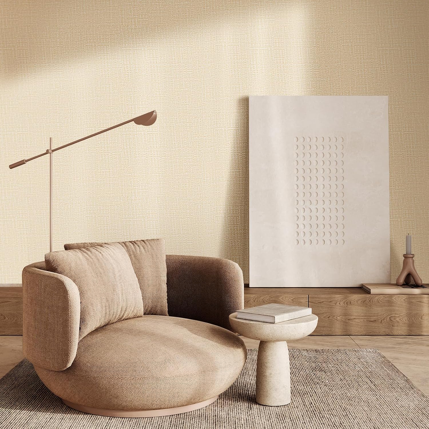 Detalle de WADILE Peel-and-Stick Wallpaper, Vinyl