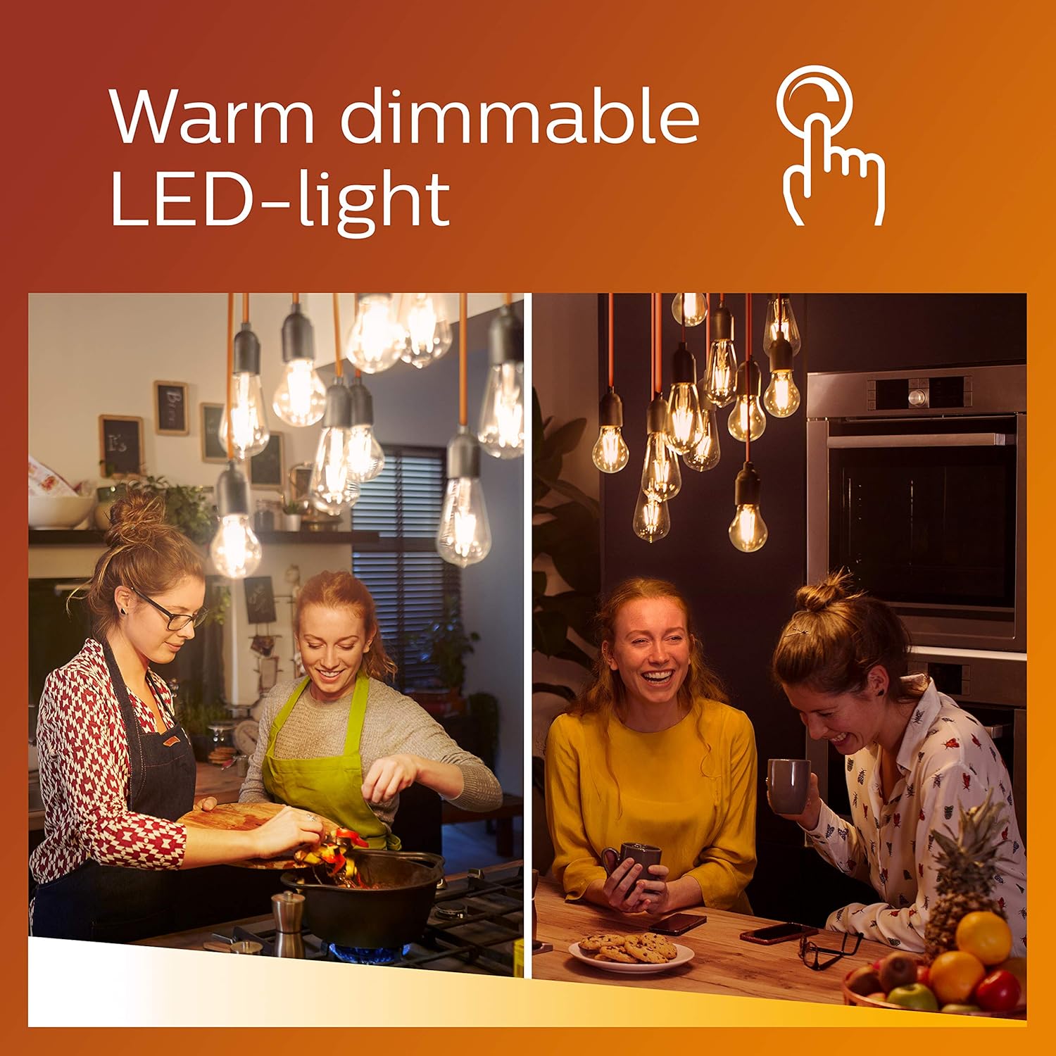 Thumbnail 3 de Philips ampoules LED GU10 C90 50 W équivalent – blanc chaud, dimmable (lot de 6)