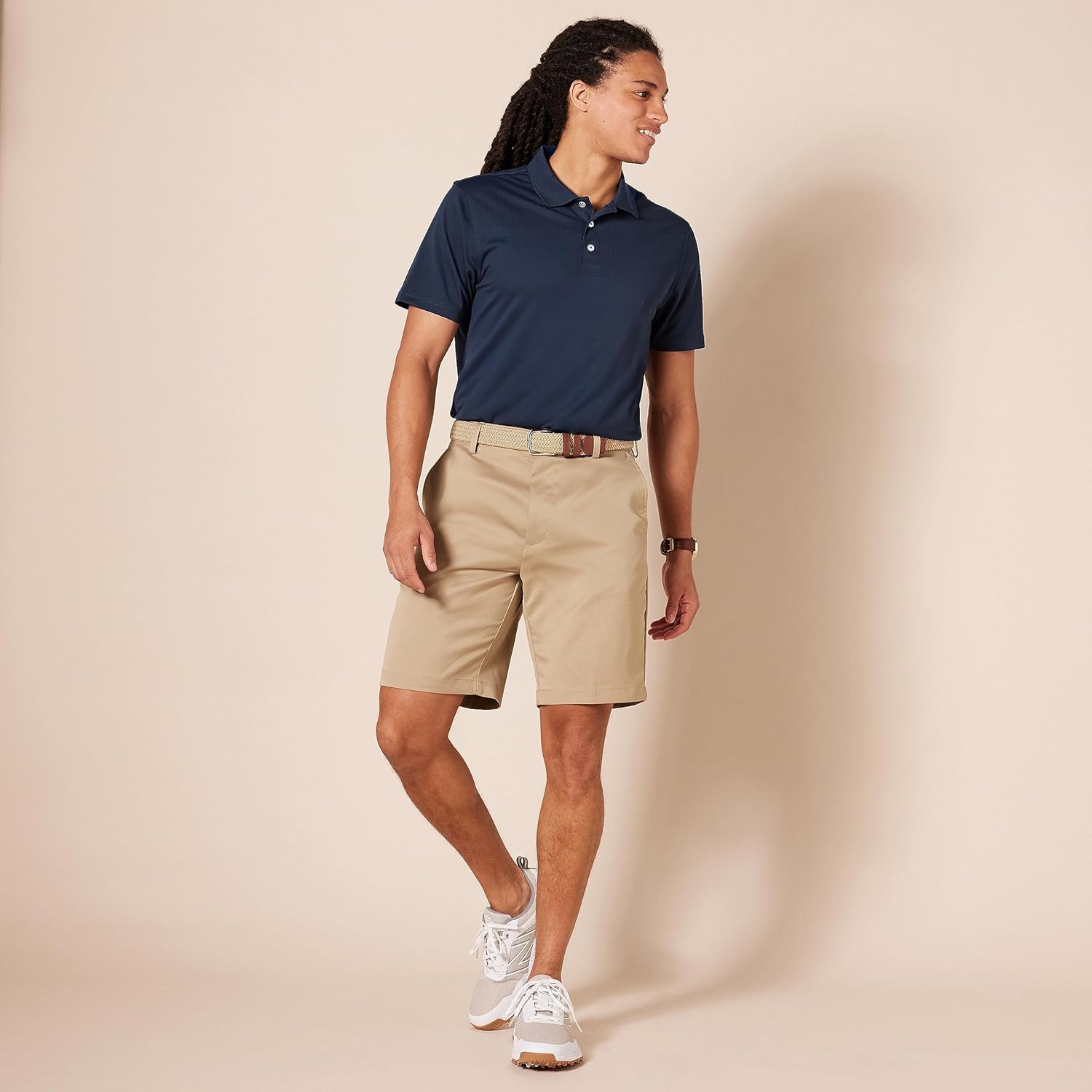 Thumbnail 3 de Amazon Essentials Herren Golf-Poloshirt mit schnell trocknendem Piqué – Schmale Passform in Auslauffarben
