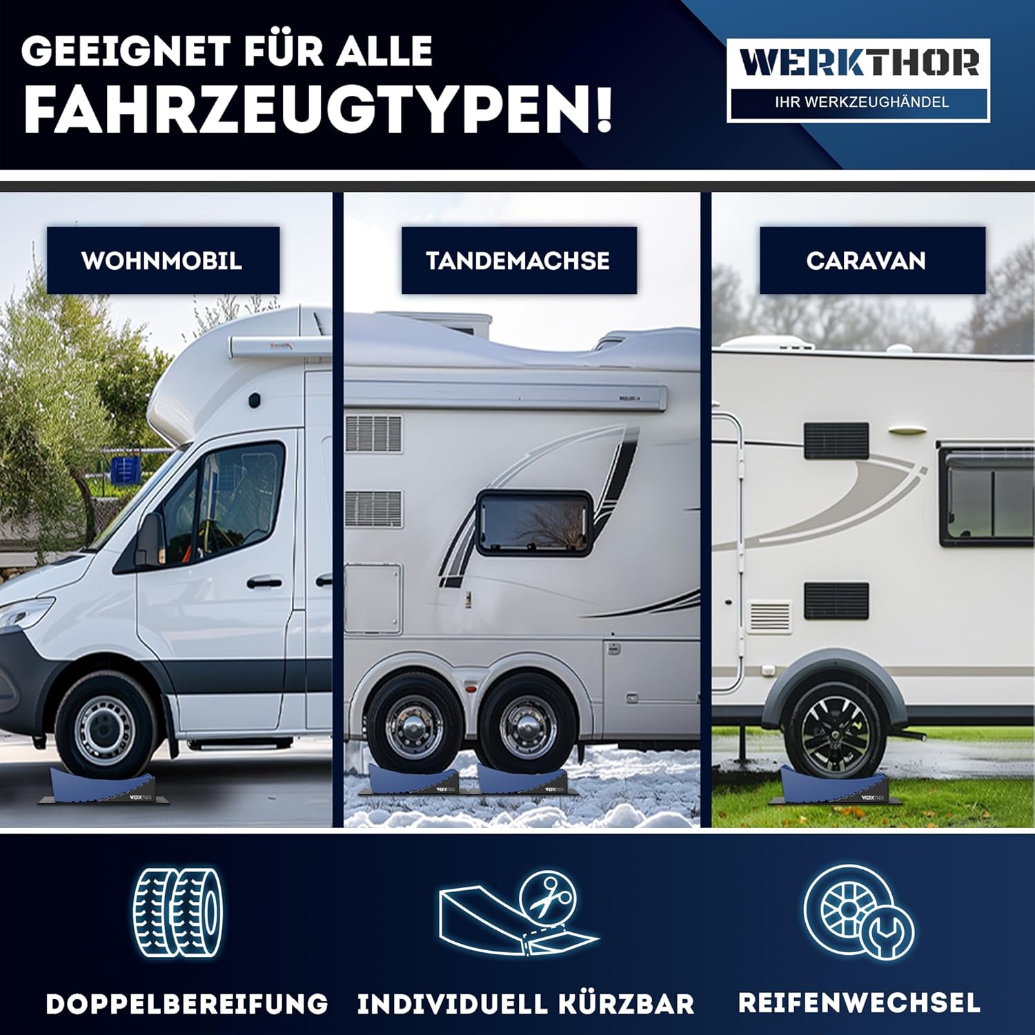 Thumbnail 4 de WERKTHOR Auffahrkeile 2er Set