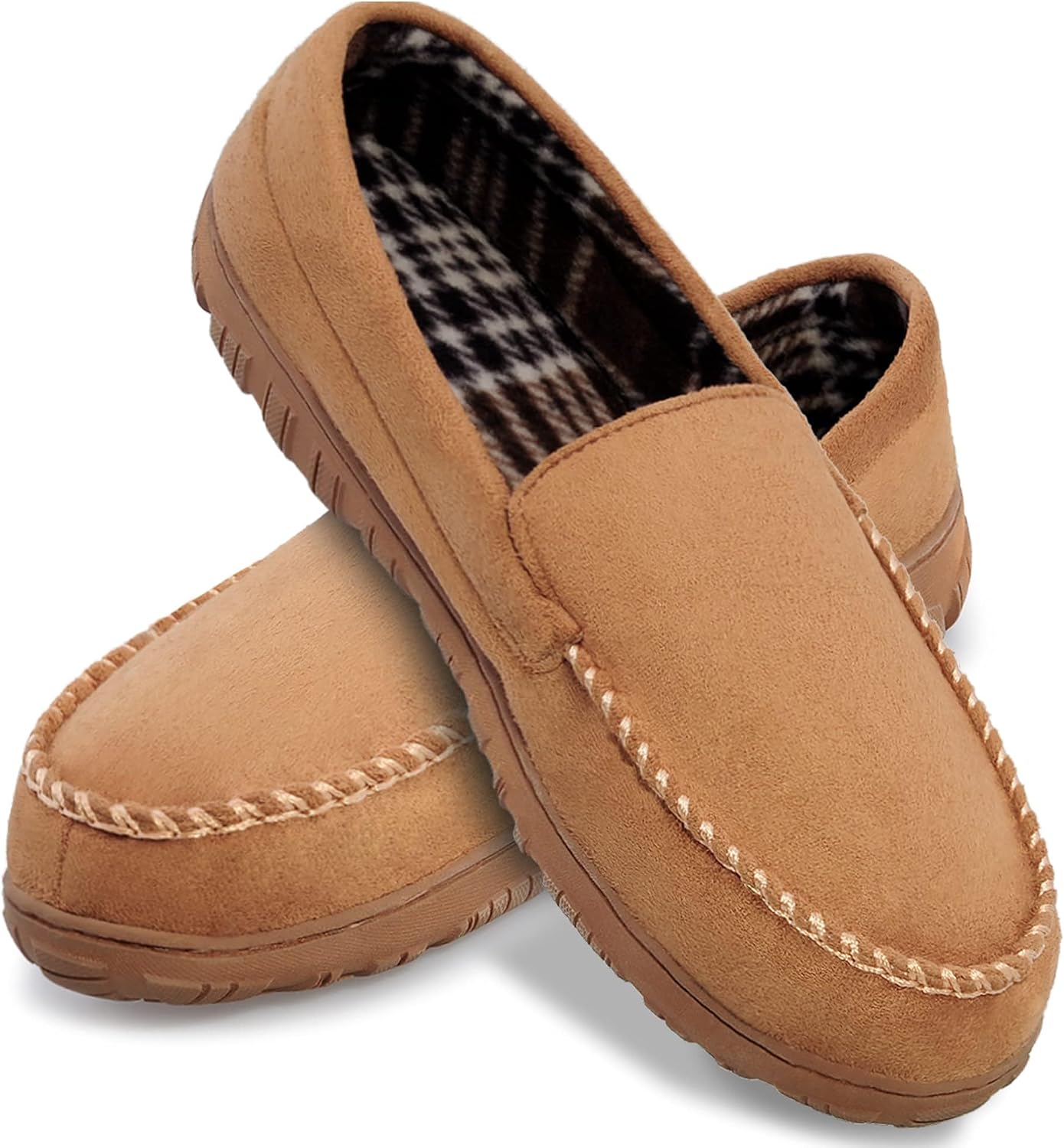 Detalle 2 de ShoesLocker Men's Microsuede Slippers 🚶