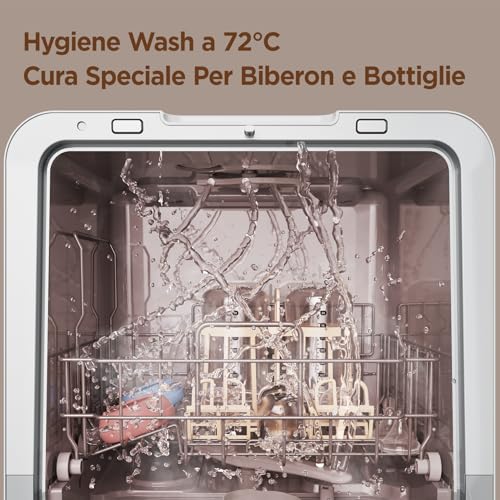 Thumbnail 6 de COMFEE Lavastoviglie Libera Installazione, 3 coperti, 7+3 programmi – Bianco